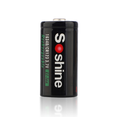 Акумулятор 16340 /CR123 Li-Ion Soshine RCR123-3.7-700, 700mAh