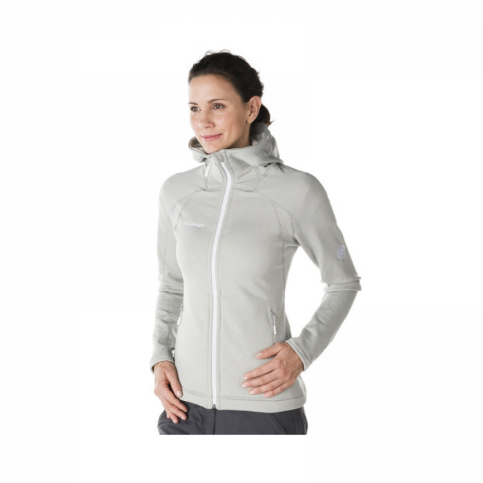 Фліс жіночий Mammut Nova Jacket Women Grey Melange M 