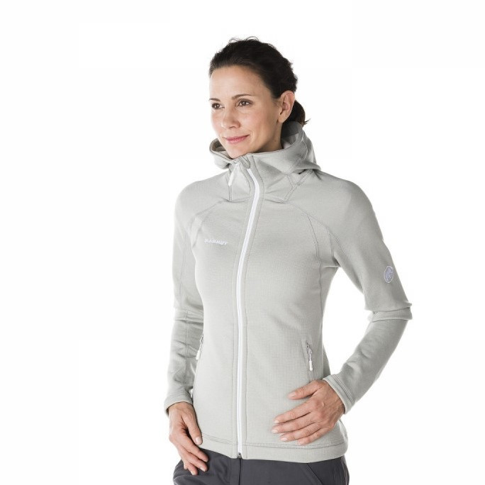 Фліс жіночий Mammut Nova Jacket Women Grey Melange M 