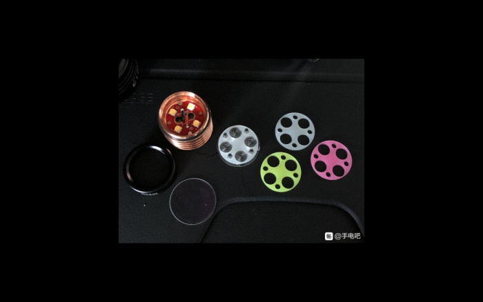 Насадки для ліхтаря Manker E14 III set 3in1  