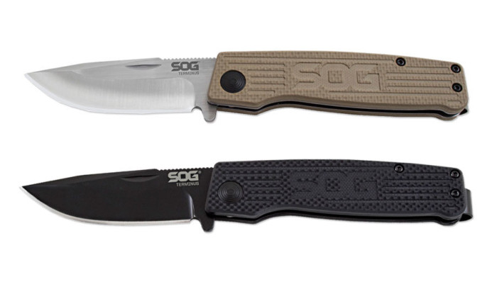 Ніж SOG Terminus Slip Joint (сірий клинок) 