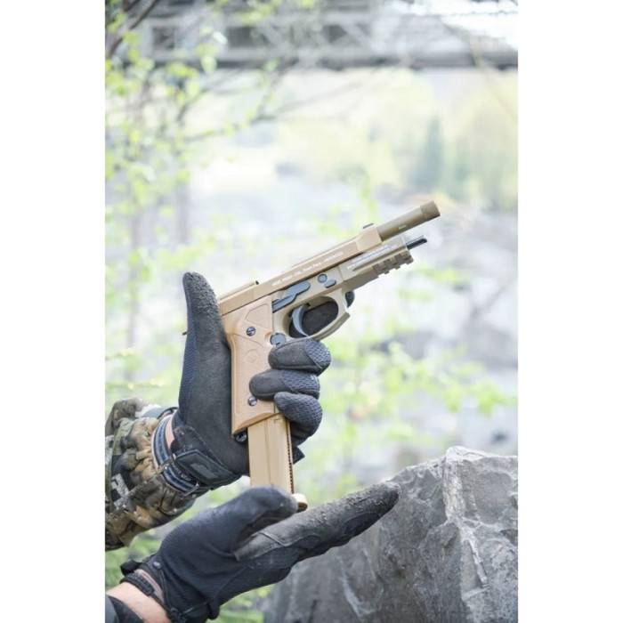 Пневматичний страйкбольний пістолет Umarex Beretta M9A3 FM  кал. 6мм. CO2 brown 