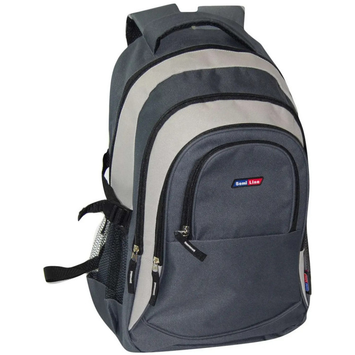 Рюкзак міський Semi Line 35 Black/Grey (BSL117-1) 