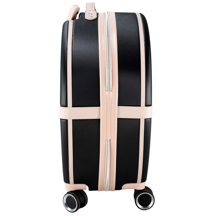 Валіза Semi Line 24" (M) Black/Pink Cream (T5671-3) 