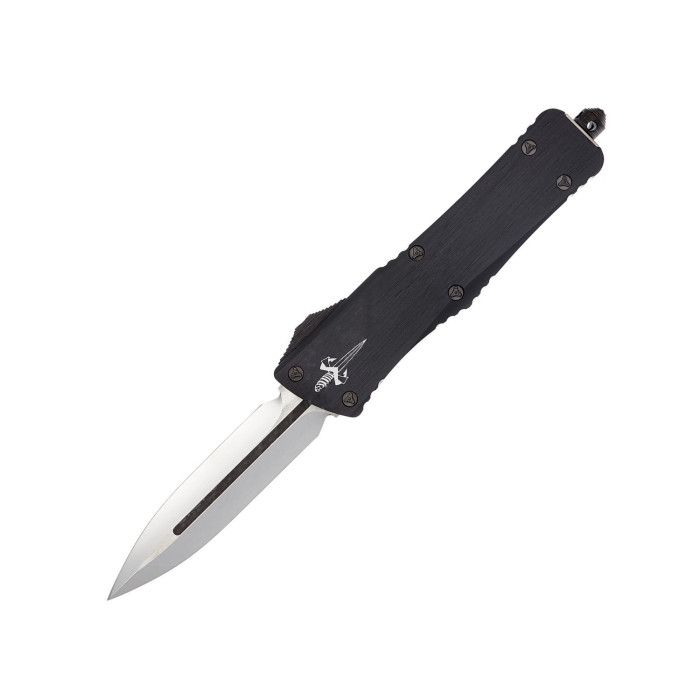 Ніж Microtech Marfione Custom Combat Troodon Подвійна кромка дзеркального полірування CF інкрустація 342-MCK-2 