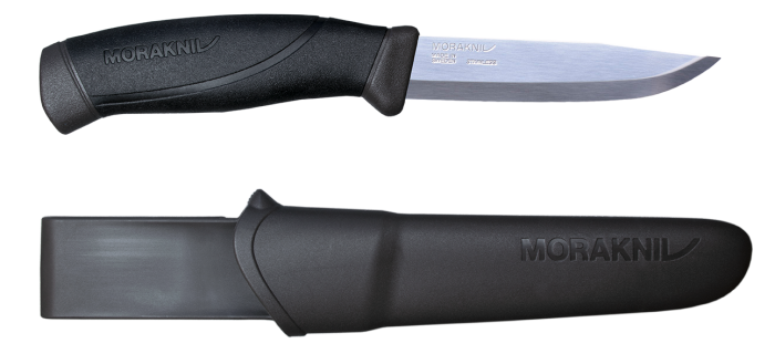 Ніж Morakniv Companion Антрацит, нержавіюча сталь (13165) 