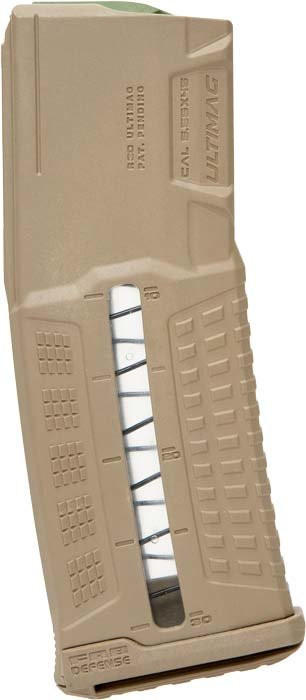 Магазин FAB Defense 5, 56х45 AR полімерний на 30 патронів tan (fx-umag30t) 