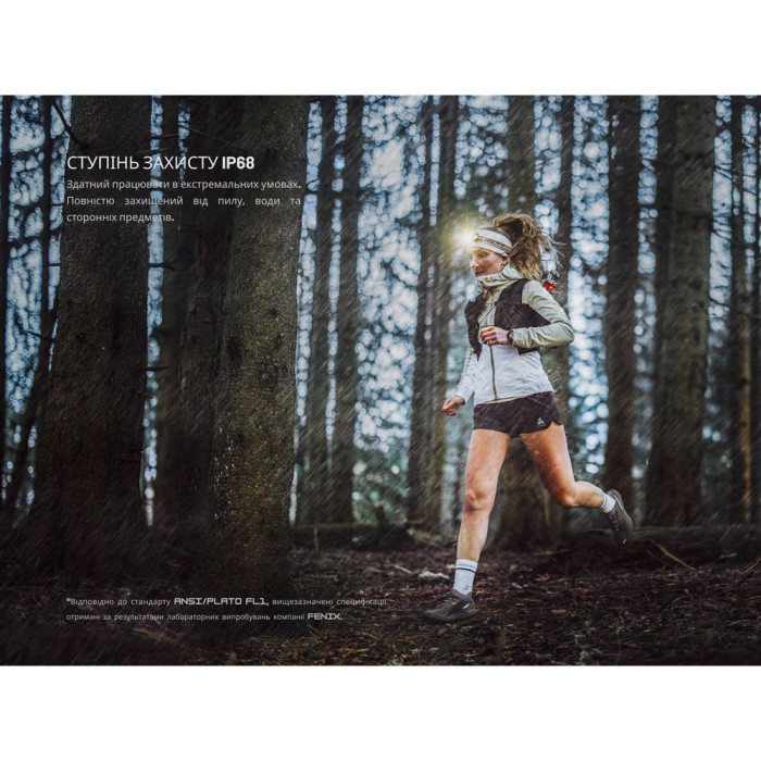 Ліхтар налобний тактичний Fenix HM23 V2.0 