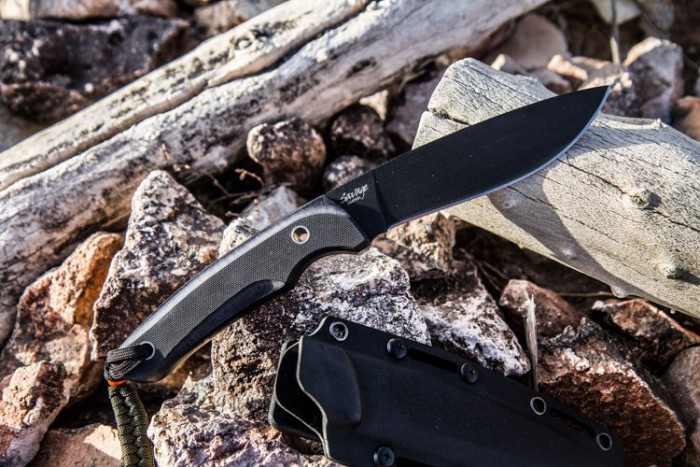 Ніж Kizlyar Supreme Savage чорний, сталь D2 