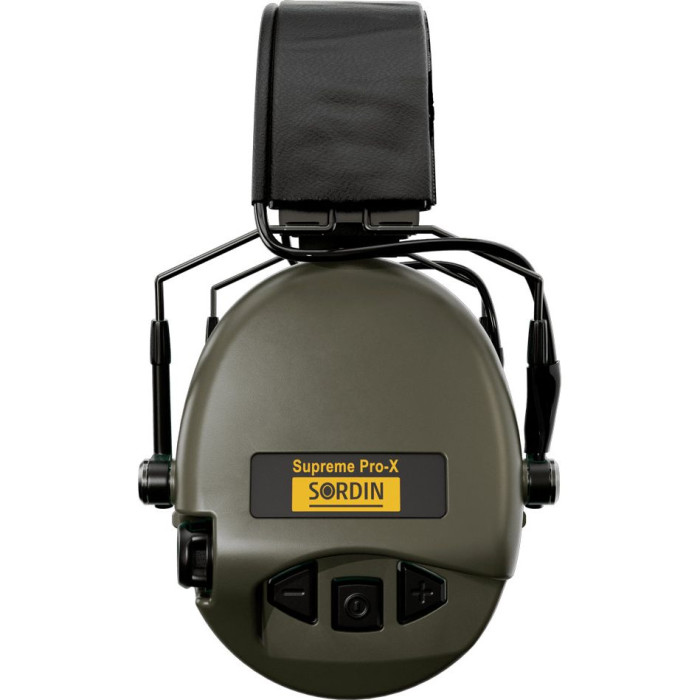 Активні навушники Sordin Supreme Pro X Slim Green (сумісні з ARC Rail) 