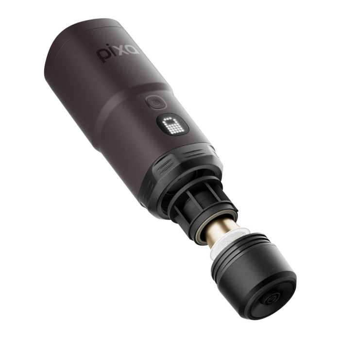 Портативна електрична еспресо-кавоварка Wacaco Pixapresso для меленої кави та капсул, червона 