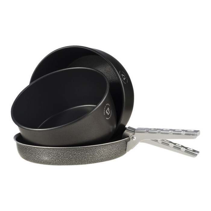 Набір посуду Trangia Tundra I 1.75 / 1.5 л (два казанки, сковорідка, ручка, чохол) 