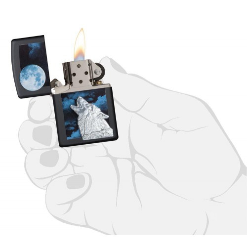 Запальничка Zippo 218 Howling Wolf 28879 