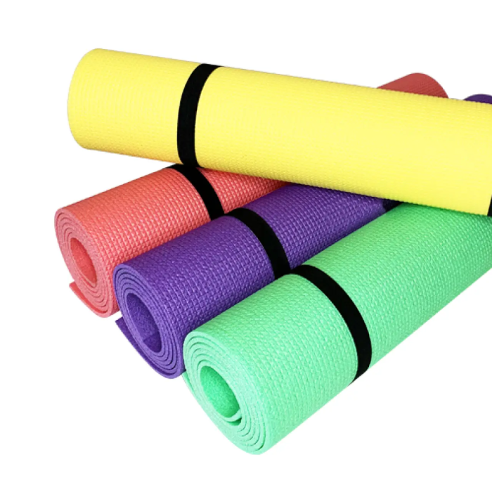 Килимок IZOLON Спорт  5 (1800х500) для спорту та відпочинку, похідний м'який до намету, синій 