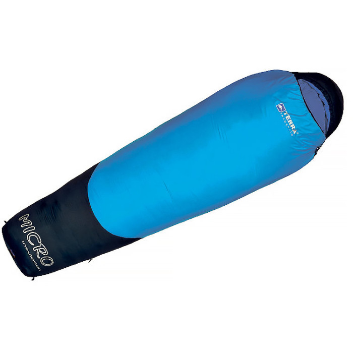 Спальний мішок Terra Incognita Compact 1400 синій, розмір R 