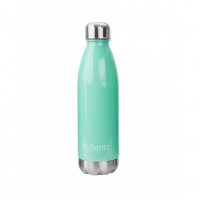 Пляшка пляшка для води Summit MyBento 650 мл з кришкою і підставою з нержавіючої сталі Зеленого кольору