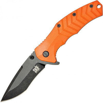 Ніж Skif Griffin II Black Stonewash Помаранчевий 422SEBOR