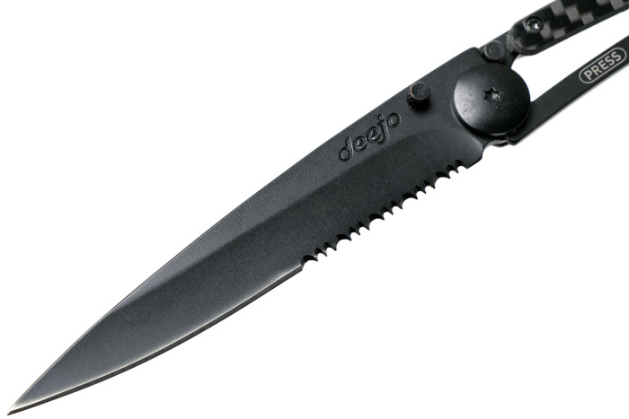 Ніж Deejo Carbon One Hand (1gc500) 