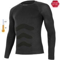 Термофутболка чоловіча Lasting APOL 8480 - сіра, XXL-XXXL 