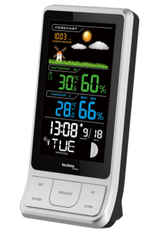 Метеостанція Technoline WS6441 чорна/срібляста 
