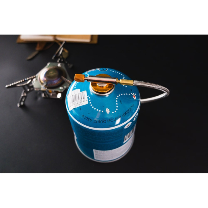 Газовий балон різьбовий бутановий Quest, 450гр 