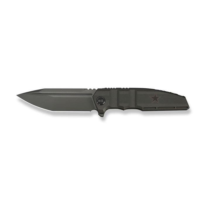 Ніж складаний туристичний Weknife Breach (9.8 см) Bohler M390 / Titanium вугільно-сірий
