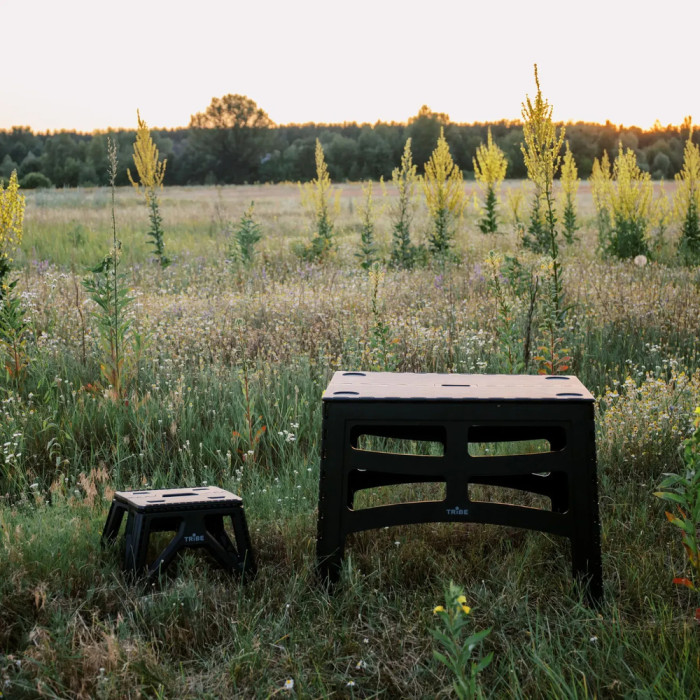 Стіл Tribe Camp Table High пластиковий T-EF-0004-black