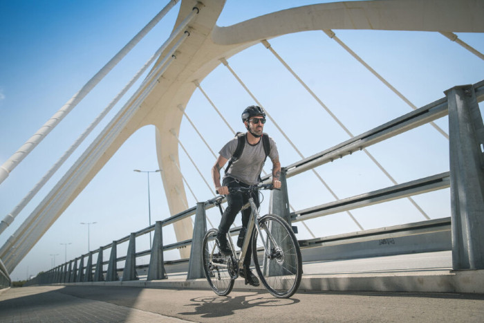 Велосипед Merida 2021 crossway 100 л (55) бірюзово-Блакитний (сріблясто-блакитний/лайм) 