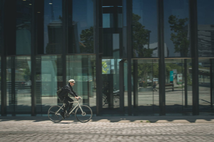 Велосипед Merida 2021 crossway 100 л (55) бірюзово-Блакитний (сріблясто-блакитний/лайм) 