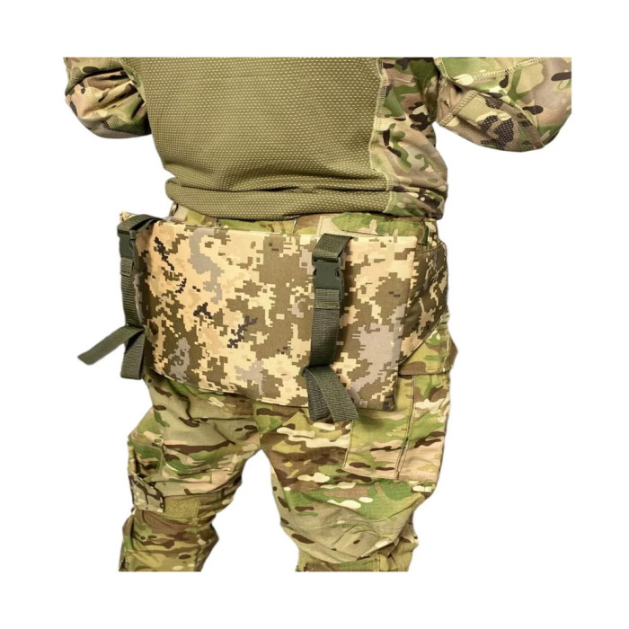 Тактична сидушка (пінопопа) Ranger з вухами піксель (RA8908) 