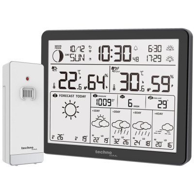 Метеостанція Technoline Tuya Smart/SmartLife WD3000 Black (WD3000)