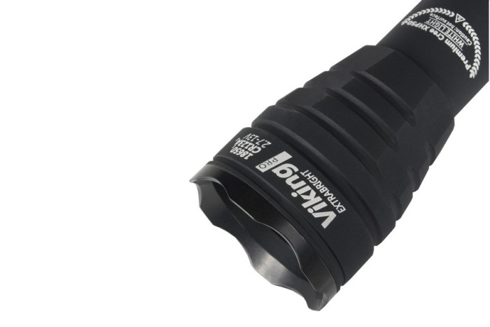 Туристичний ліхтар Armytek Viking Pro v3, чорний, XHP50 (F01903BC) 