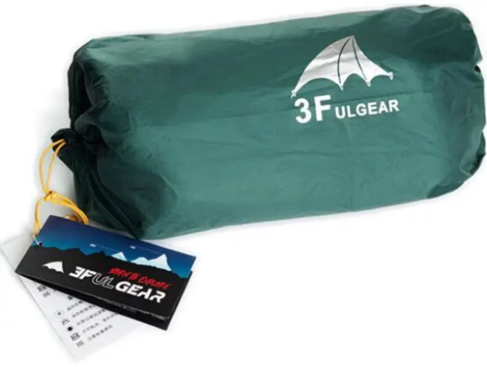 Тент 3F Ul Gear 210T Tarp 5*3 зелений 