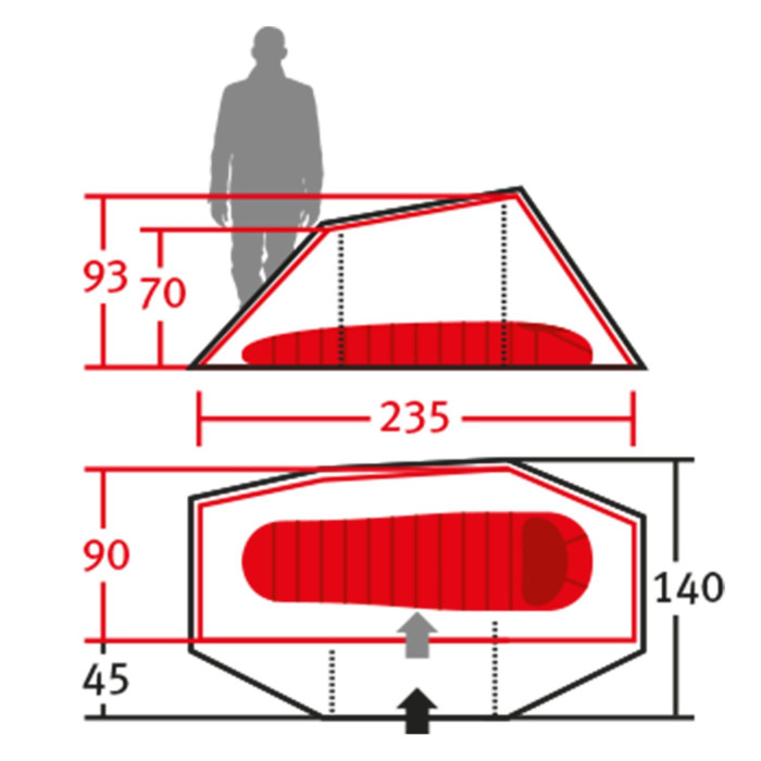 Намет Wechsel Aurora 1 TL Laurel Oak (231065) 