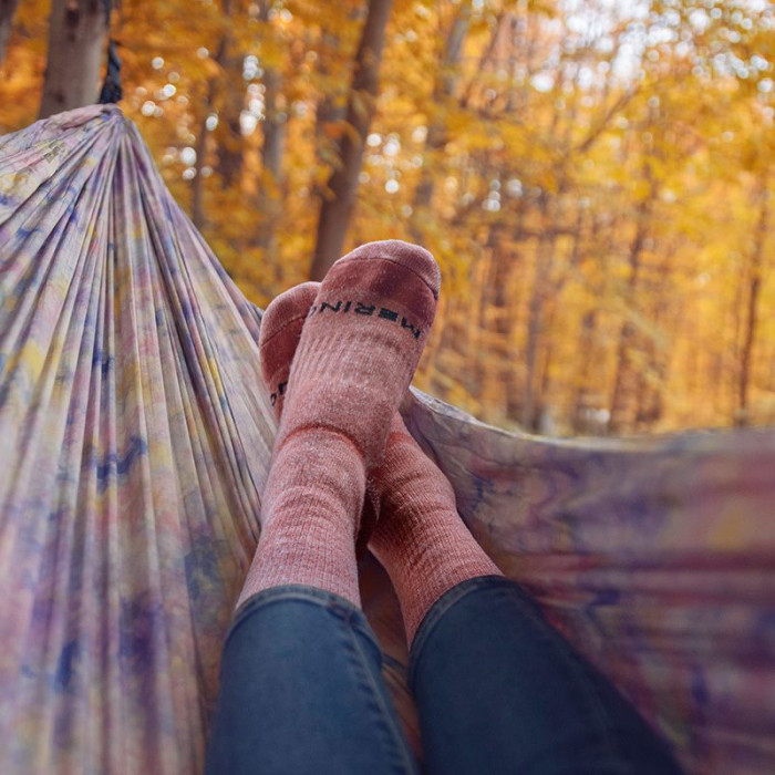 Шкарпетки Трекінгові Merino wool New M 36-39 Naturehike NH20FS048 помаранчеві 