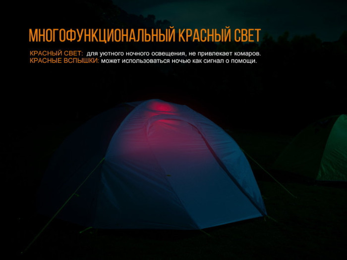 Кемпінговий ліхтар Fenix CL23 (зелений), 300 лм, AA 