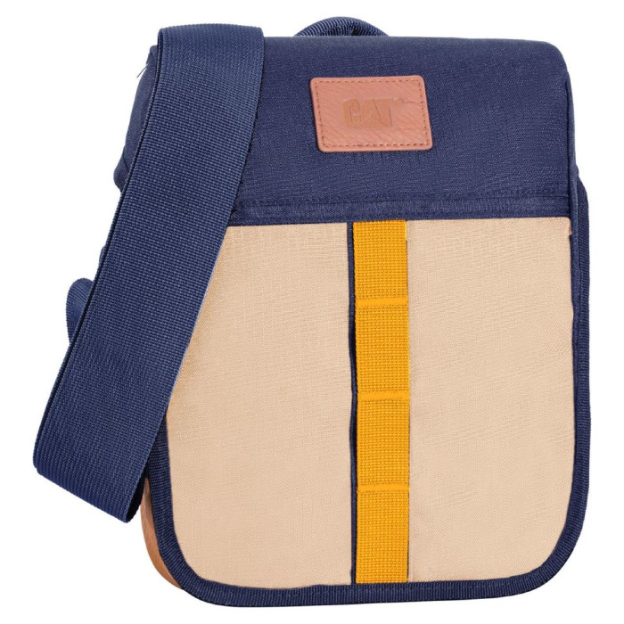 Сумка наплічна CAT Urban Active Ltd 83204 (синьо-коричнева) 