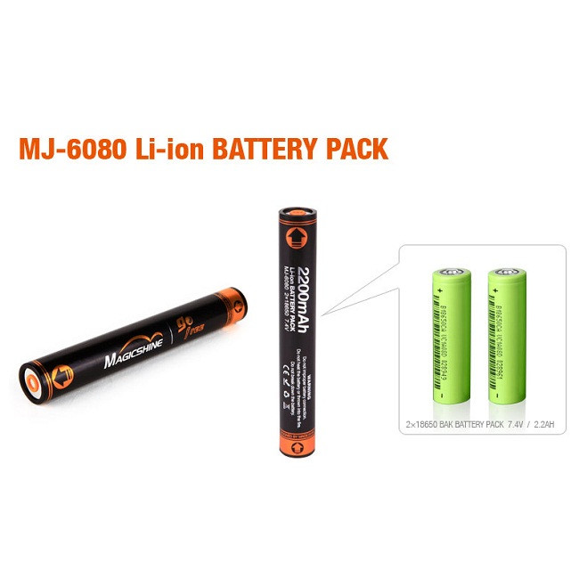 Блок акумуляторний MJ-6080 2200mAh 