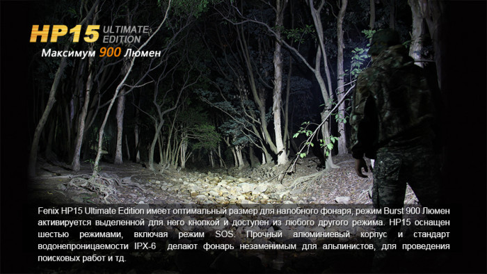 Ліхтар Fenix HP15UE Cree XM-L2(U2) 