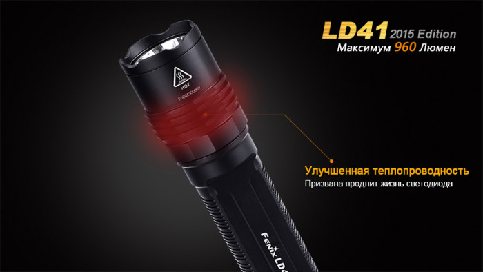 Ліхтар Fenix LD41 (2015) CREE XM-L2 (U2)