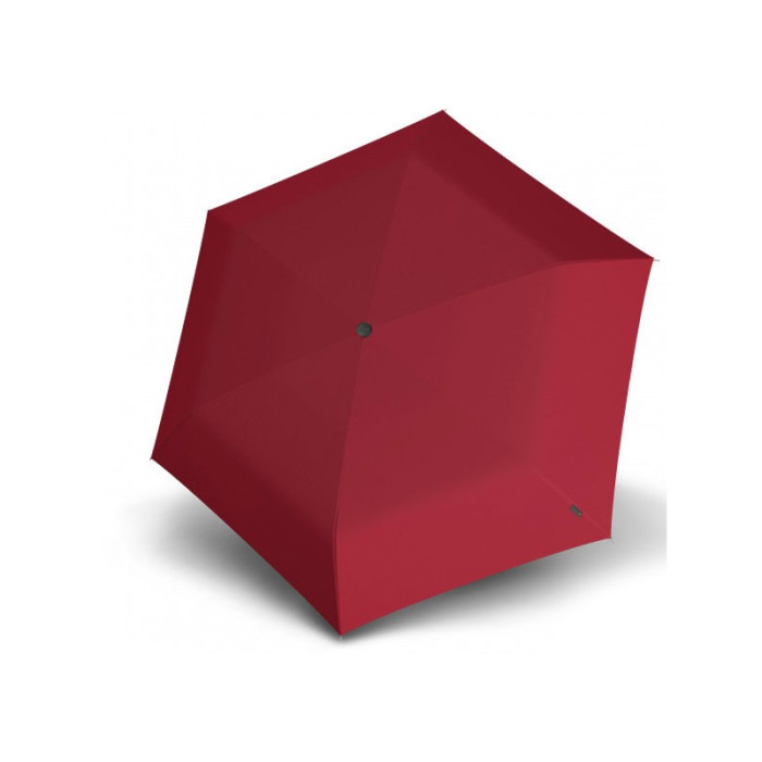 Парасолька Knirps TS.010 Red хутро /складаний /6спіц /D94x18см 