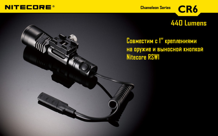 Набір для нічного полювання Nitecore CR6, в подарунковому Кейсі 