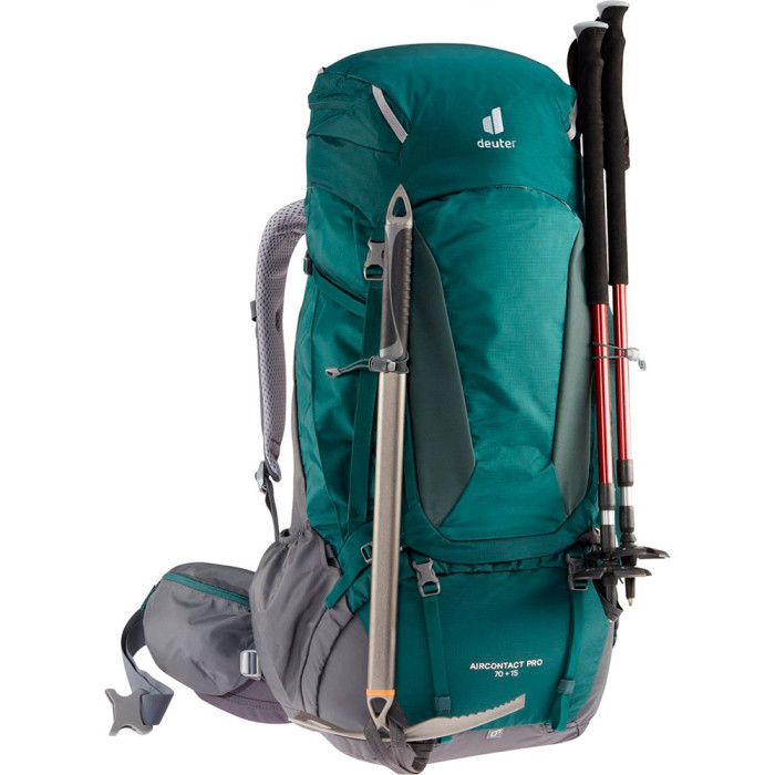 Рюкзак Deuter Aircontact PRO 70 + 15 2427 forest-graphite 