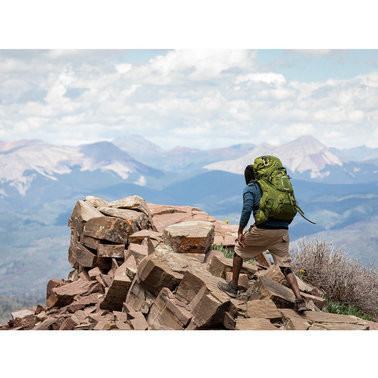 Рюкзак Osprey Aether 65 Garlic Mustard Green-L /XL-зелений 