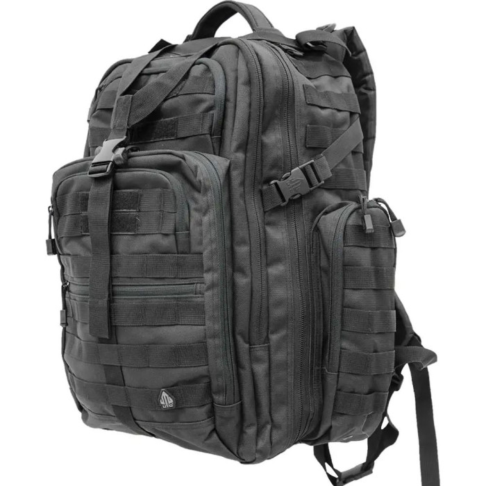 Рюкзак Leapers 3-Day, 1200D, дволямковий black 