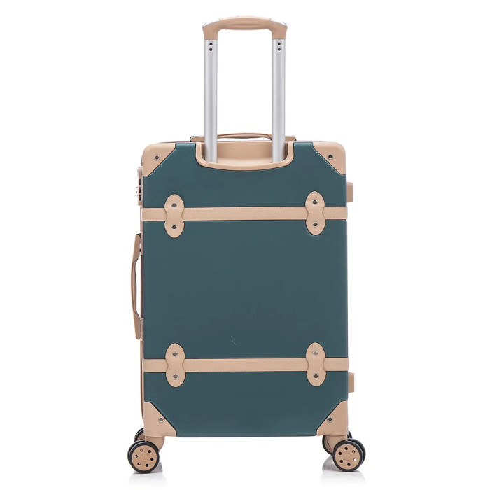 Валіза Semi Line 20" (S) Green-Navy (T5838-2) 