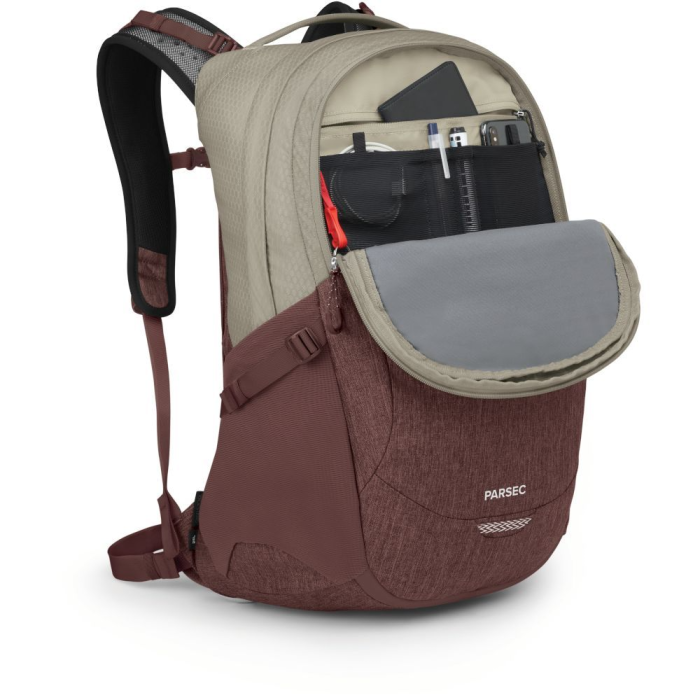 Рюкзак Osprey Parsec 26 sawdust tan/raisin red - O/S - бежевий/бордовий 