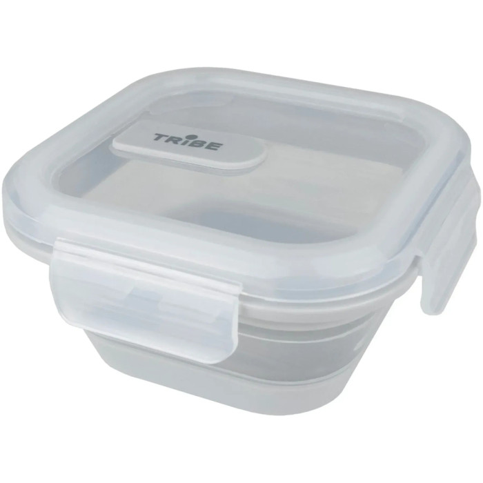 Контейнер Tribe Collapsible Container 500 мл силіконовий T-FF-0027, grey