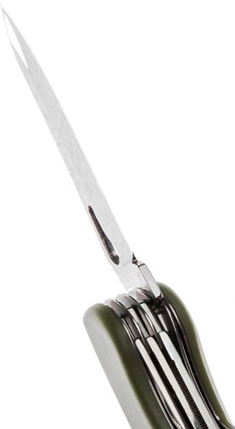 Багатофункціональний ніж HH062014110OL, olive, 9 інструментів 