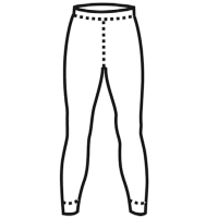 Термоштани жіночі Lasting ATAKA 5656-XL-сині 